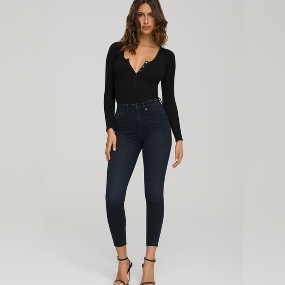 Good American Denim - Good American Good Waist Crop Jeans